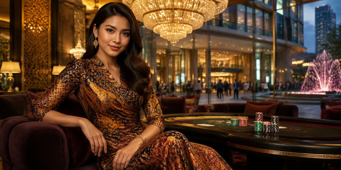 Permainan poker bertema batik di Kuala Lumpur sebagai sebahagian daripada pengalaman VIP pvz3